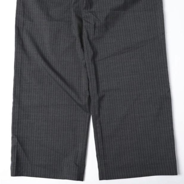 MAISON SPECIAL メゾンスペシャル 23AW ピンストライプ1タックワイドスラックス Layered Multi Way Pants No.21232465303 38 CHARCOAL GRAY |  | 05
