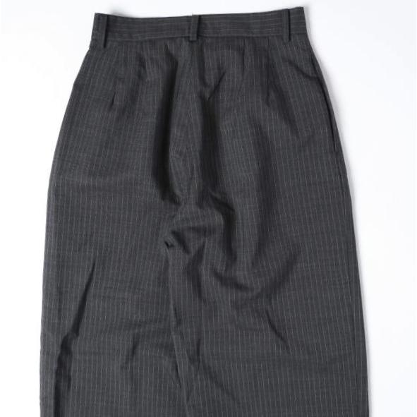 MAISON SPECIAL メゾンスペシャル 23AW ピンストライプ1タックワイドスラックス Layered Multi Way Pants No.21232465303 38 CHARCOAL GRAY |  | 06
