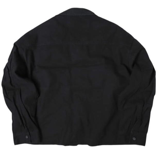 Danke Schon ダンケシェーン 25AW RIPSTOP CARGO SHIRT コットンリップストップ カーゴシャツジャケット L BLACK L.H.P. ファイヤーマン |  | 01