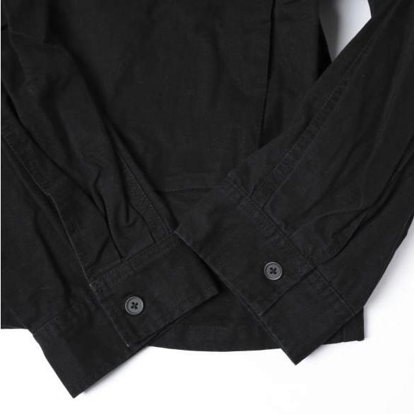 Danke Schon ダンケシェーン 25AW RIPSTOP CARGO SHIRT コットンリップストップ カーゴシャツジャケット L BLACK L.H.P. ファイヤーマン |  | 06
