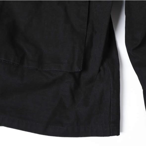 Danke Schon ダンケシェーン 25AW RIPSTOP CARGO SHIRT コットンリップストップ カーゴシャツジャケット L BLACK L.H.P. ファイヤーマン |  | 07