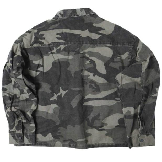 Danke Schon ダンケシェーン 25AW RIPSTOP CARGO SHIRT コットンリップストップ カモフラージュ カーゴシャツジャケット UNS25135 L L.H.P. |  | 01