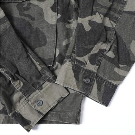 Danke Schon ダンケシェーン 25AW RIPSTOP CARGO SHIRT コットンリップストップ カモフラージュ カーゴシャツジャケット UNS25135 L L.H.P. |  | 07