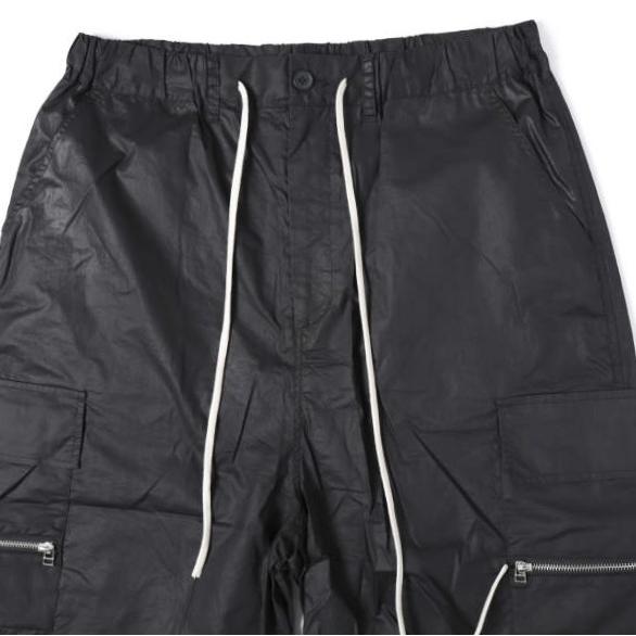 新品 Danke Schon ダンケシェーン 26AW WEB＆DEPOT限定 PAPER COATING CARGO SHORTS ペーパーコーティングカーゴショーツ 250942 L BLACK |  | 03