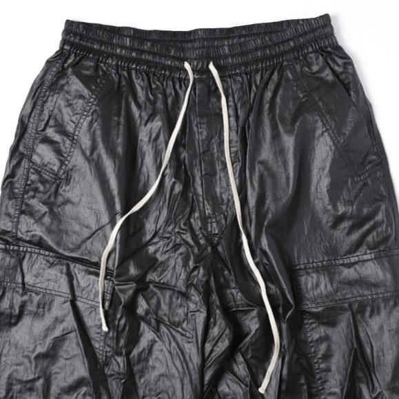 Danke Schon ダンケシェーン 25SS COATING TENCEL CARGO SHORTS コーティングテンセルカーゴショーツ 25S-PTS017-DS L BLACK L.H.P. パンツ |  | 04
