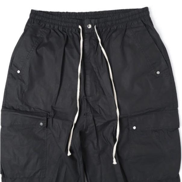 Danke Schon ダンケシェーン 25AW PAPERCOATING CARGO SHORTS ペーパーコーティングカーゴショーツ 25S-PTS084-DS L BLACK L.H.P. パンツ |  | 03