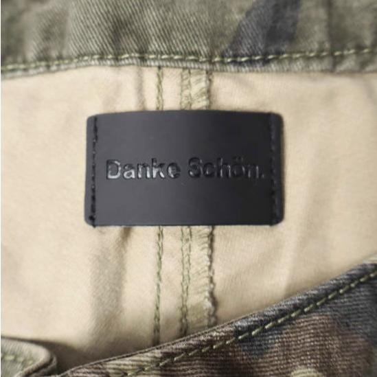 Danke Schon ダンケシェーン 26SS 12oz Baggy Shorts Camo / Swaro ラインストーン バギーショーツ 250968 L カモフラージュ ワイド パンツ |  | 02