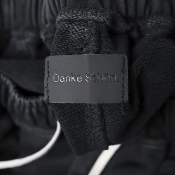 Danke Schon ダンケシェーン 26SS SULFUR SWEAT W-KNEE SHORTS 硫化染め スウェットダブルニーショーツ 250929 L BLACK ショートパンツ |  | 03