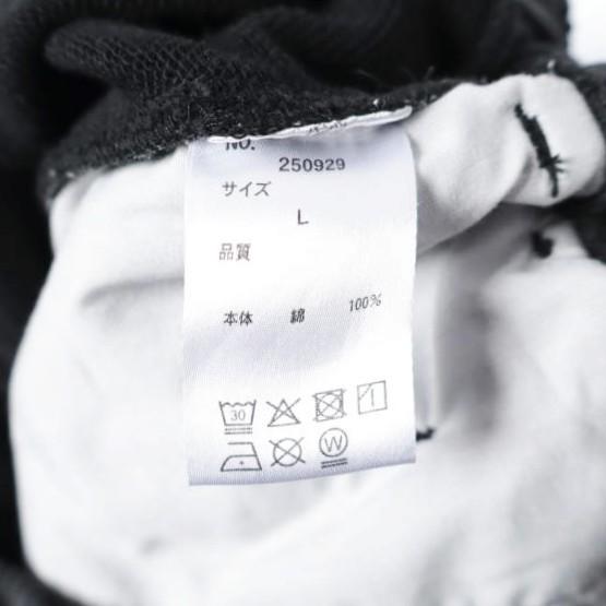 Danke Schon ダンケシェーン 26SS SULFUR SWEAT W-KNEE SHORTS 硫化染め スウェットダブルニーショーツ 250929 L BLACK ショートパンツ |  | 08