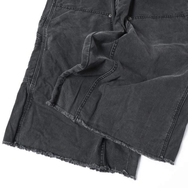 B omnivore ビーオムニボー 26SS W KNEE SHORTS DUCK ダブルニーダックショーツ 250914-BO L BLACK BEAVER ペインター ショートパンツ |  | 06
