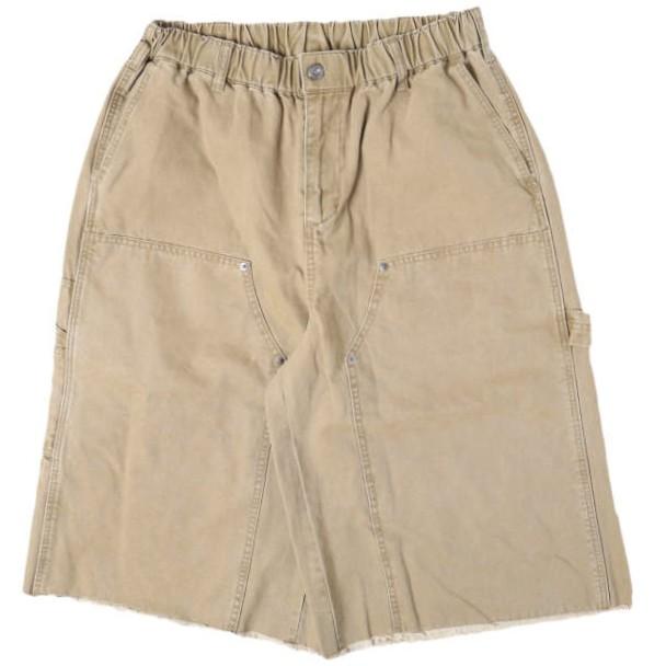 B omnivore ビーオムニボー 26SS W KNEE SHORTS DUCK ダブルニーダックショーツ 250914-BO L GOLD BEAVER ペインター ショートパンツ | 