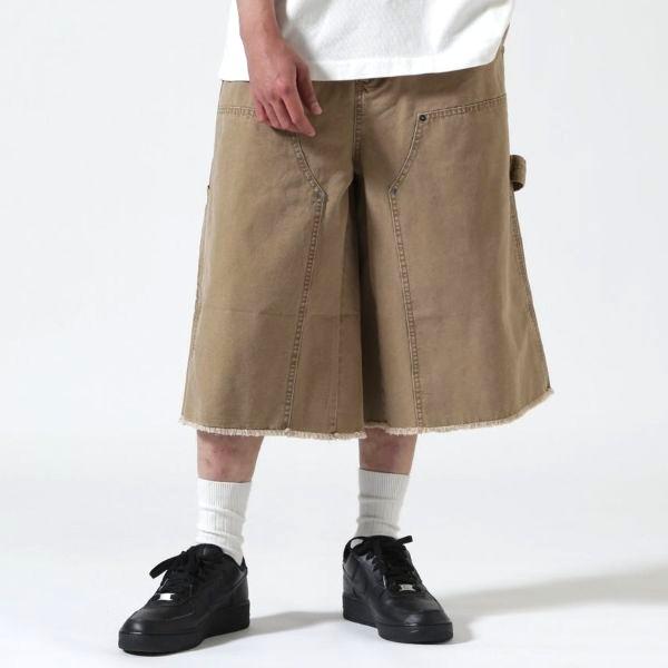 B omnivore ビーオムニボー 26SS W KNEE SHORTS DUCK ダブルニーダックショーツ 250914-BO L GOLD BEAVER ペインター ショートパンツ |  | 02