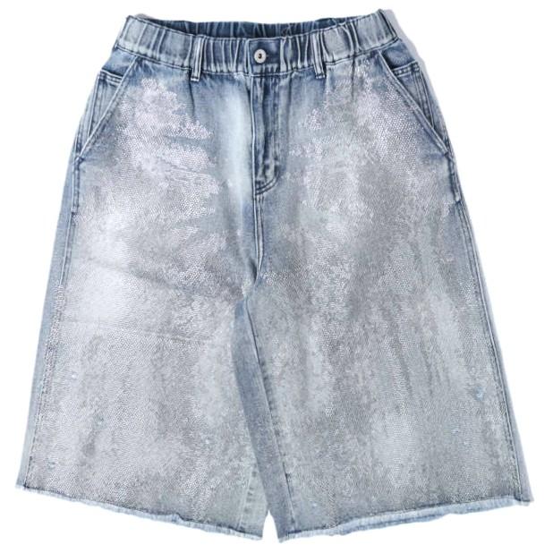 新品 FR(13)NDS フレンズ 26AW LINE STONE DENIM SHORTS ラインストーンデニムショーツ 250941-RF M ROYAL FLASH パンツ 定価33,000円 | 