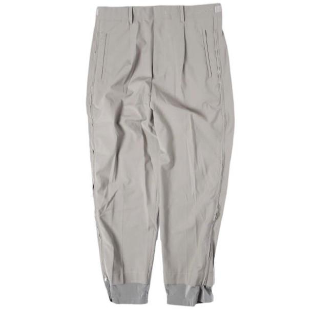LUSOR ルーソル WOOL ZIP SLACKS ウールジップスラックス 21S-PTL124-LU M GREIGE パンツ B'2nd 1タック レイヤード ボトムス g27863 | 