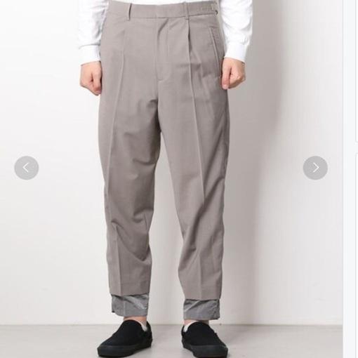 LUSOR ルーソル WOOL ZIP SLACKS ウールジップスラックス 21S-PTL124-LU M GREIGE パンツ B'2nd 1タック レイヤード ボトムス g27863 |  | 02