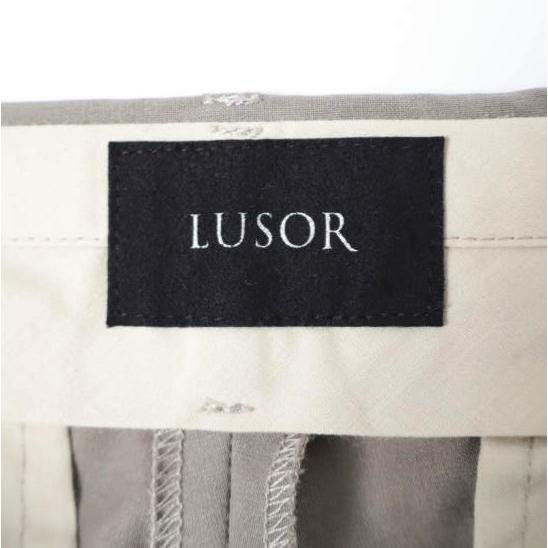 LUSOR ルーソル WOOL ZIP SLACKS ウールジップスラックス 21S-PTL124-LU M GREIGE パンツ B'2nd 1タック レイヤード ボトムス g27863 |  | 03
