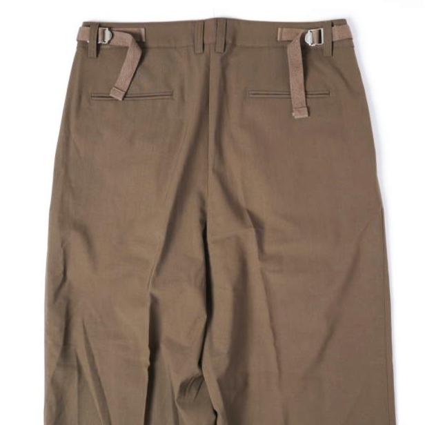 LUSOR ルーソル WOOL WIDE SLACKS ウールワイドスラックス 21S-PTL123-LU M BROWN パンツ B'2nd 2タック ボトムス g27864 |  | 07