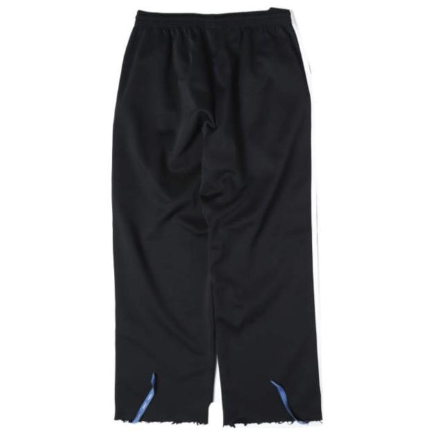 AZS TOKYO アザストーキョー SICKBOY TAPE TRACK PANTS サイドテープ トラックパンツ L BLACK イージー ジャージー カットオフ ボトムス |  | 01
