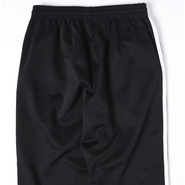 AZS TOKYO アザストーキョー SICKBOY TAPE TRACK PANTS サイドテープ トラックパンツ L BLACK イージー ジャージー カットオフ ボトムス |  | 06
