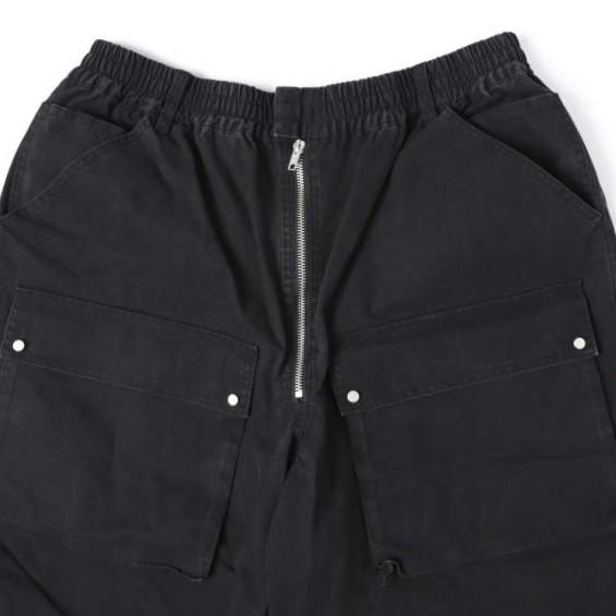 Danke Schon ダンケシェーン 26SS RIPSTOP W-CARGO SHORTS リップストップ ダブルカーゴショーツ UNS25157 L BLACK L.H.P. ショートパンツ |  | 04
