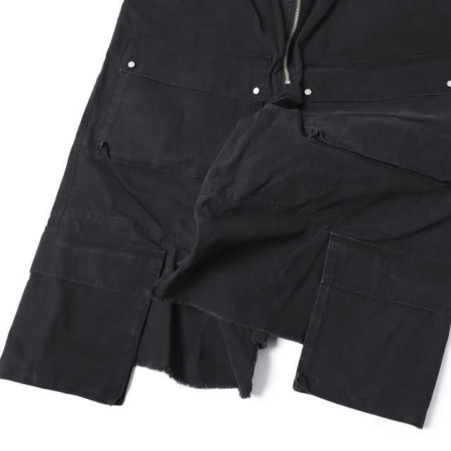 Danke Schon ダンケシェーン 26SS RIPSTOP W-CARGO SHORTS リップストップ ダブルカーゴショーツ UNS25157 L BLACK L.H.P. ショートパンツ |  | 06