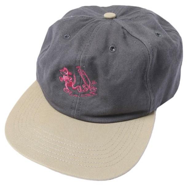BRAIN DEAD ブレインデッド CATCH ME IF YOU CAN SNAPBACK CAP ツートーン6パネルキャップ CHARCOAL ベースボール スナップバック | 