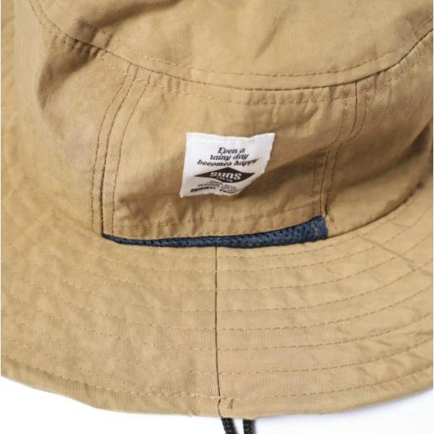SUNS TOKYO サンズ アドベンチャーハット ウォータープルーフ サファリハット Free KHAKI ワイヤー入り 撥水 帽子 g27889 |  | 03