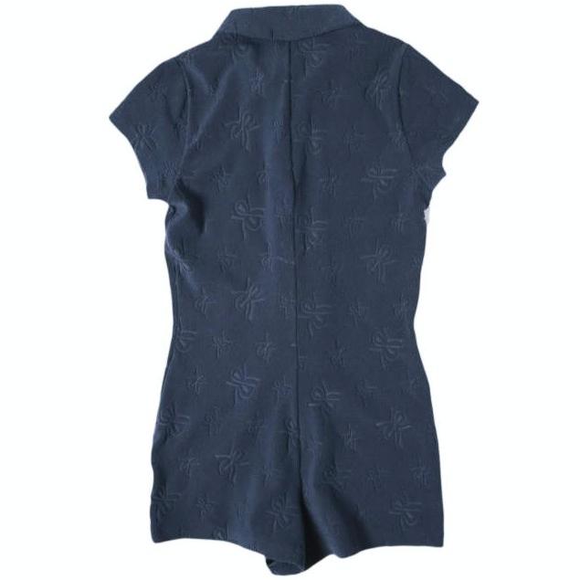 KITH NYC キス 26SS Women Rylee Crest Towel Terry Romper ウィメンズ ライリー クレスト タオルテリー ロンパース S Nocturnal パイル |  | 01