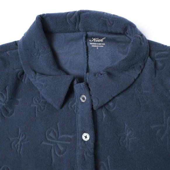 KITH NYC キス 26SS Women Rylee Crest Towel Terry Romper ウィメンズ ライリー クレスト タオルテリー ロンパース S Nocturnal パイル |  | 04