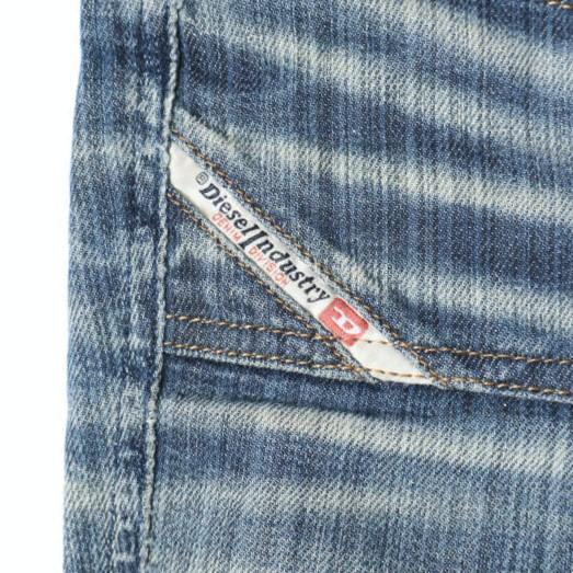 DIESEL ディーゼル D-Hush ウォッシュ加工 ブーツカットデニムパンツ A14740 09J46 W23 Indigo ジップフライ ジーンズ 定価63,800円 |  | 06