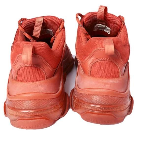 BALENCIAGA バレンシアガ TRIPLE S CLEAR SOLE TRAINER トリプルエス クリアソール トレーナー 541624 39(26cm) RED スニーカー シューズ |  | 03