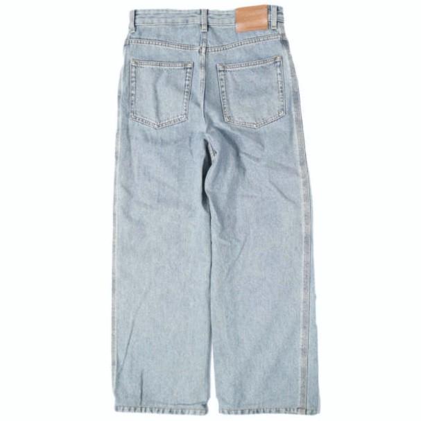 LOEWE ロエベ イタリア製 ANAGRAM BAGGY JEANS アナグラムバギージーンズ H526Y11W59 44 Indigo ワイド デニムパンツ ボトムス g27897 |  | 01