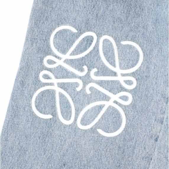 LOEWE ロエベ イタリア製 ANAGRAM BAGGY JEANS アナグラムバギージーンズ H526Y11W59 44 Indigo ワイド デニムパンツ ボトムス g27897 |  | 06