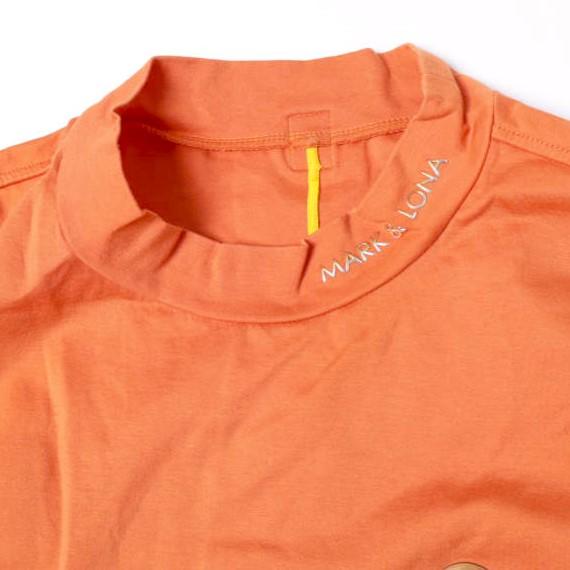 MARK＆LONA マークアンドロナ 日本製 Titan Mock Neck Tee モックネックTシャツ ?MLM-0A-AA02 48 Orange 半袖 ゴルフ トップス g27899 |  | 03