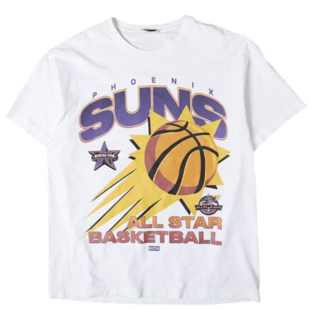 KITH NYC x NBA キスニューヨークシティ 26SS 別注 All-Star Phoenix Suns Vintage Tee フェニックスサンズ Tシャツ L WHITE 半袖 | 
