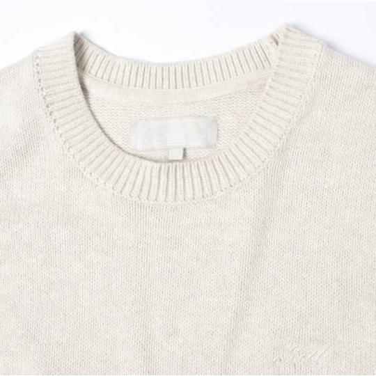 KITH NYC キスニューヨークシティ 24AW ミドルゲージコットンニットベスト 24081060000130 M Sandrift セーター クルーネック ロゴ刺繍 |  | 03