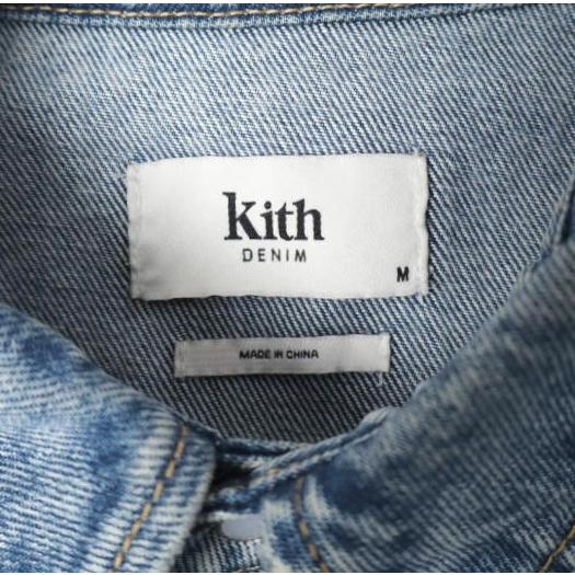 KITH NYC キスニューヨークシティ 25SS Webster Denim Shirt ウェブスターデニムシャツ 25050060000710 M Medium Indigo 長袖 ウエスタン |  | 03