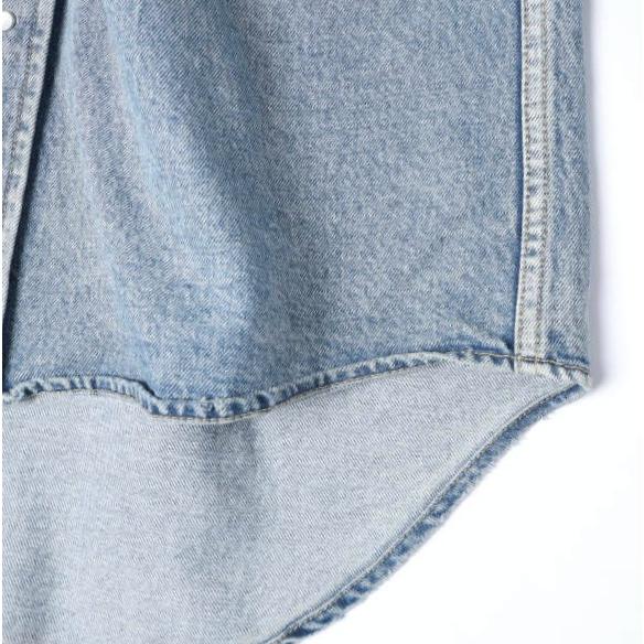KITH NYC キスニューヨークシティ 25SS Webster Denim Shirt ウェブスターデニムシャツ 25050060000710 M Medium Indigo 長袖 ウエスタン |  | 07