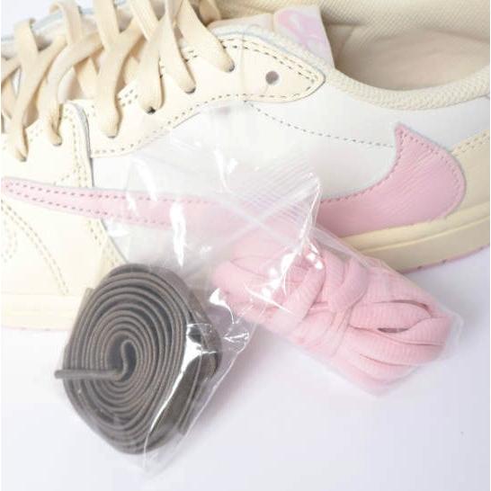 新品 Travis Scott x NIKE トラヴィス・スコット ナイキ 26SS 別注 AIR JORDAN 1 LOW OG SP IQ7604-100 US9(27cm) MUSLIN/SHY PINK-SAIL |  | 06