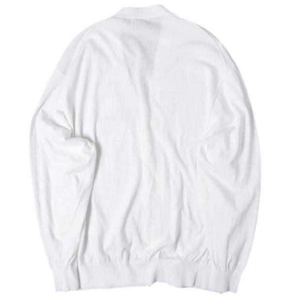 COMOLI コモリ 24SS 日本製 コットンVネックカーディガン Z01-06012 3 WHITE 定価50,600円 ニット トップス g27928 |  | 01