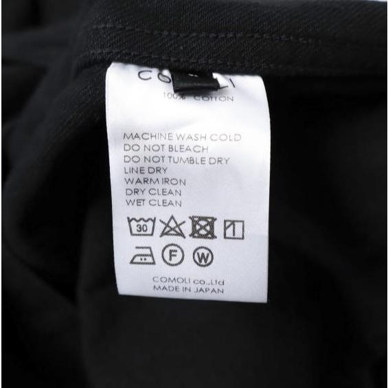 COMOLI コモリ 21AW 日本製 デニムワークジャケット U03-01013 3 BLACK Gジャン カバーオール アウター g27930 |  | 08