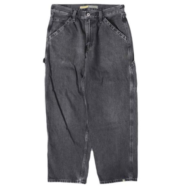 LEVI'S SILVER TAB リーバイス シルバータブ 24AW Baggy Carpenter Denim Pant バギーカーペンターデニムパンツ A7489-0001 W30 BLACK | 