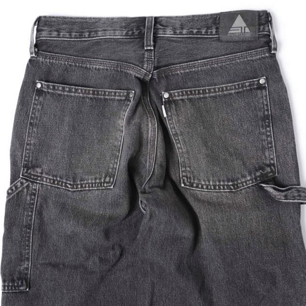 LEVI'S SILVER TAB リーバイス シルバータブ 24AW Baggy Carpenter Denim Pant バギーカーペンターデニムパンツ A7489-0001 W30 BLACK |  | 07