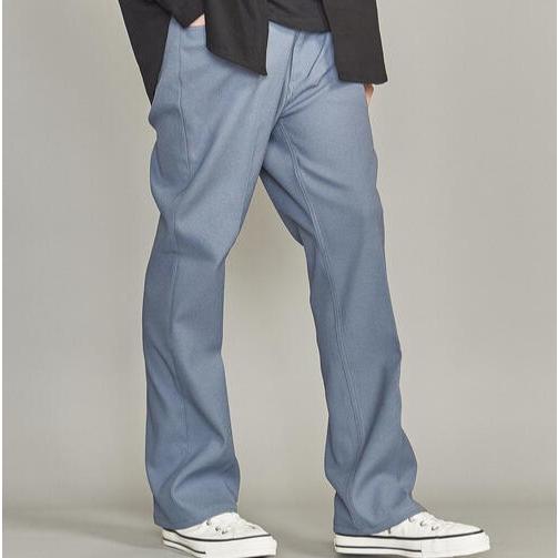 BEAUTY＆YOUTH UNITED ARROWS ビューティーアンドユース ユナイテッドアローズ POLY/TWL 5P スプレッドパンツ 1214-173-7526 M BLUE フレア |  | 02