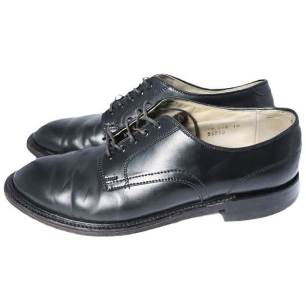 ALDEN x BEAUTY＆YOUTH オールデン 別注 アメリカ製 コードバンプレーントゥシューズ 56050 US8D(26cm) BLACK 革靴 モディファイドラスト |  | 01
