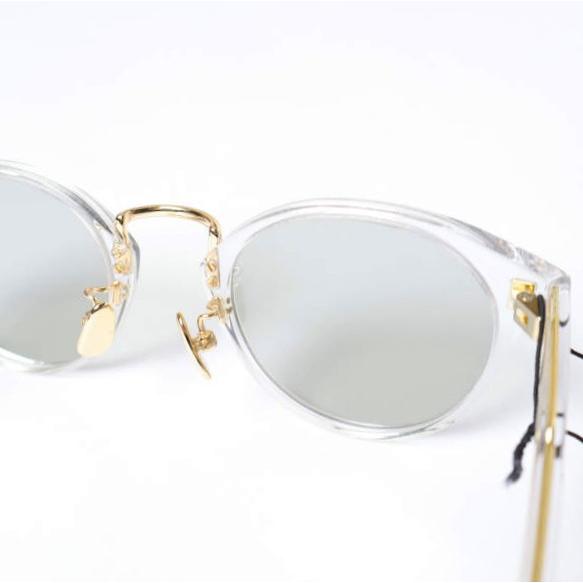A.D.S.R. エーディーエスアール EDDIE 04e エディー ボストンサングラス Clear/Gold/Lt.Green ADSR 眼鏡 メガネ g27937 |  | 05