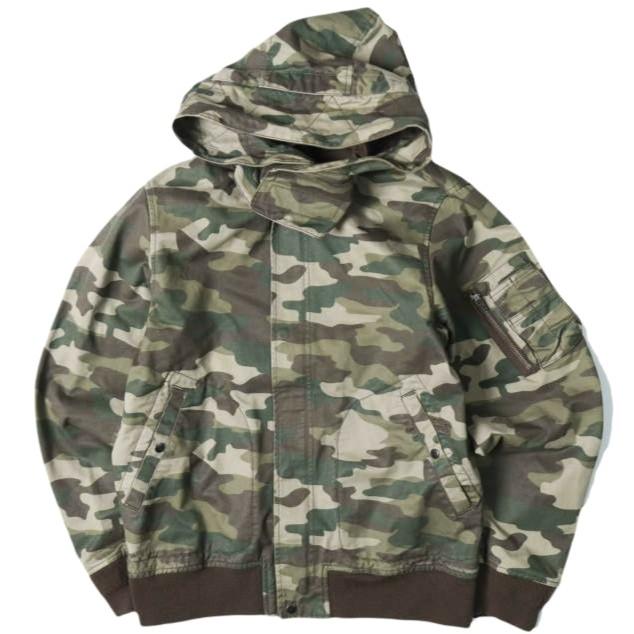 BEAMS ビームス レイズドモッズパーカー ミリタリーブルゾン 11-18-1197-152 M カモフラージュ CAMO 迷彩 ジャケット アウター g27941 | 