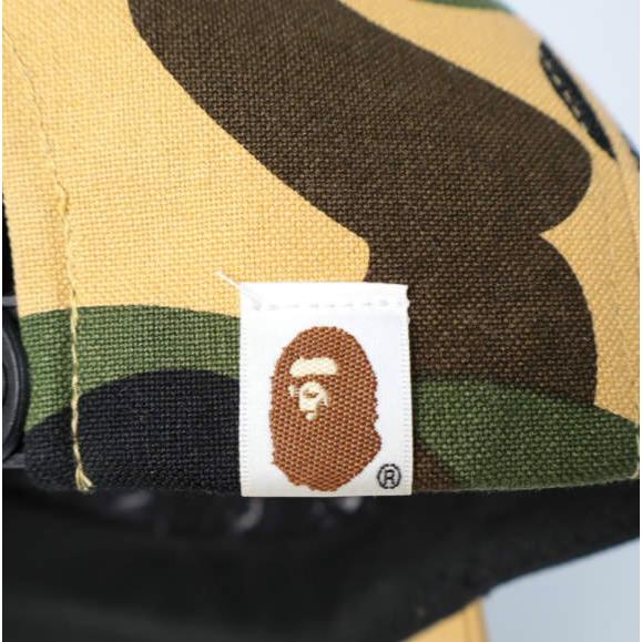 A BATHING APE ア ベイシング エイプ 日本製 1ST CAMO BAPE 5-PANEL CAP カモフラージュ5パネルキャップ 001CPC801001X Free YELLOW BEIGE |  | 06