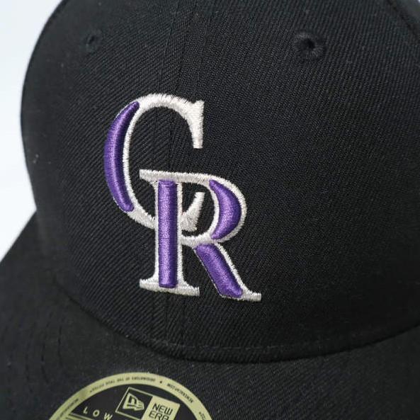 NEW ERA ニューエラ 59FIFTY LOW PROFILE MLB Colorado Rockies コロラドロッキーズ 6パネル ベースボールキャップ 7(55.8cm) BLACK 帽子 |  | 02
