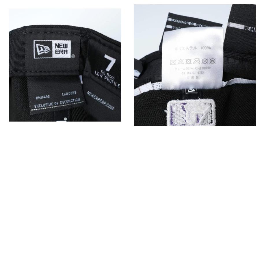 NEW ERA ニューエラ 59FIFTY LOW PROFILE MLB Colorado Rockies コロラドロッキーズ 6パネル ベースボールキャップ 7(55.8cm) BLACK 帽子 |  | 09